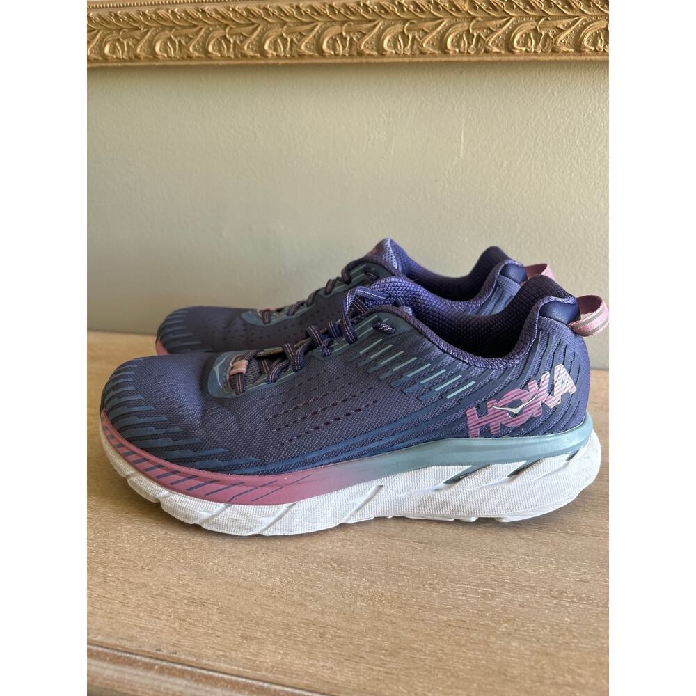 Hoka running sneakers women’s size 9.5 purple pink